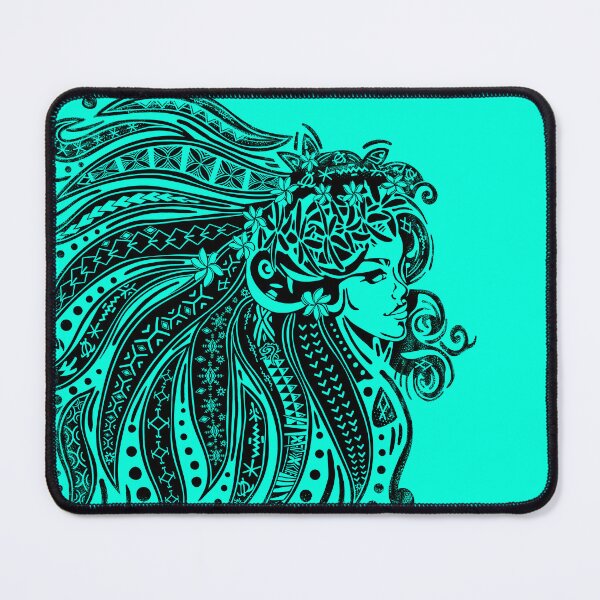 Item preview, Polynesian Dancer Hawaiian Hula - Samoan With Halftone Distressing designed and sold by sunnthreads.