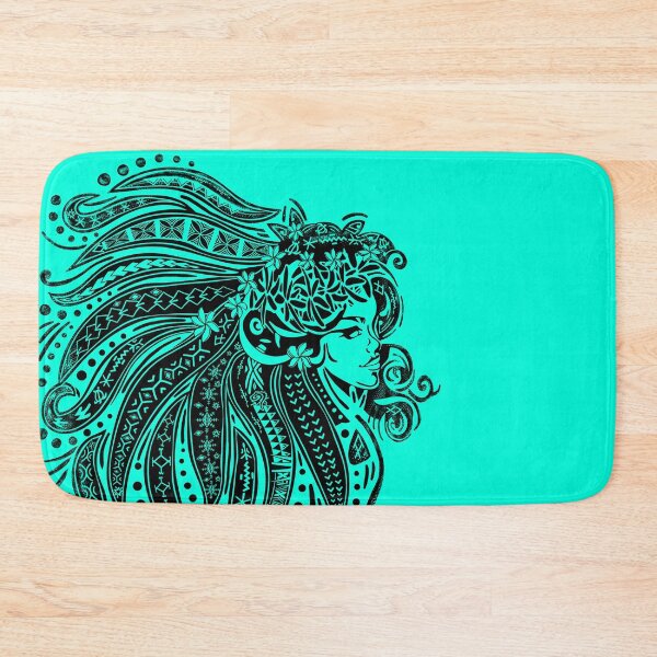 Item preview, Polynesian Dancer Hawaiian Hula - Samoan With Halftone Distressing designed and sold by sunnthreads.