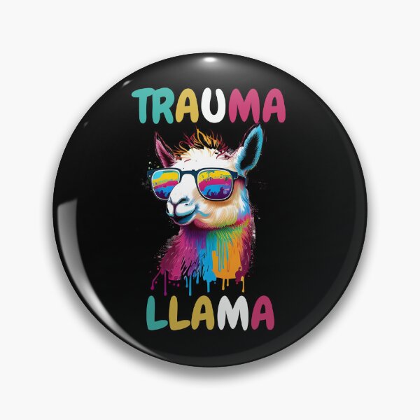 Item preview, Trauma Llama designed and sold by LlamaLoversShop.