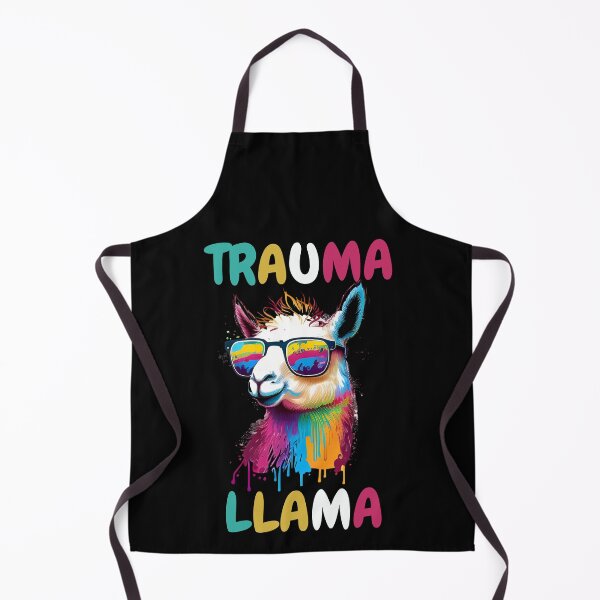 Item preview, Trauma Llama designed and sold by LlamaLoversShop.