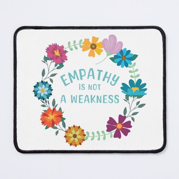 Item preview, Empathy is Not a Weakness Boho Flower Circle designed and sold by Empathy is Badass.