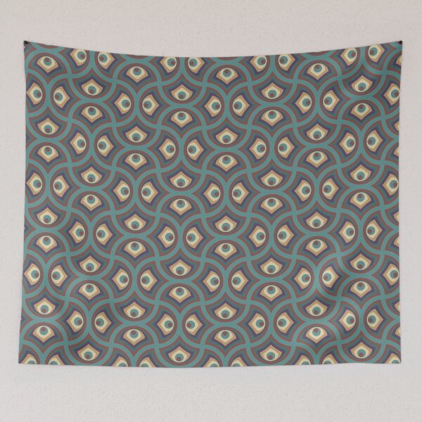 Item preview, Abstract geometric pattern-  Turtle shell  "Native" designed and sold by Hemindway.