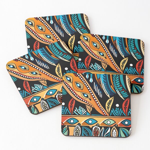 Item preview, African art Batik Print 7 designed and sold by Gaurav Garg.