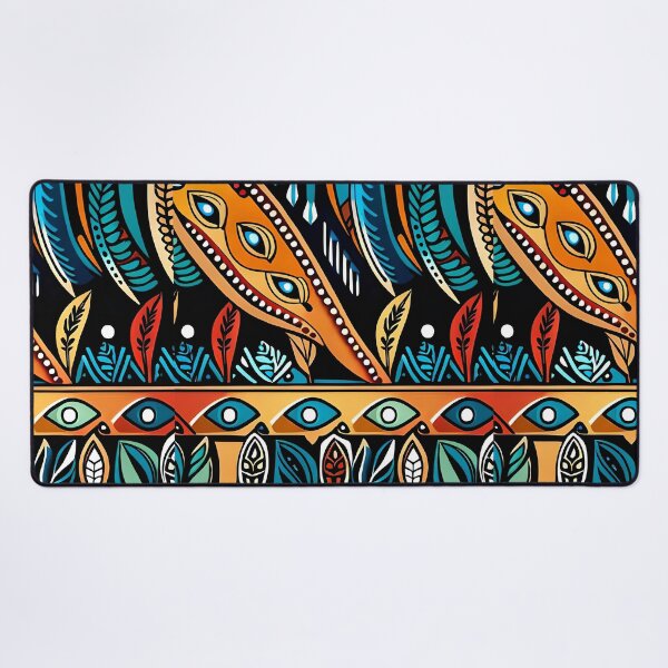 Item preview, African art Batik Print 7 designed and sold by Gaurav Garg.