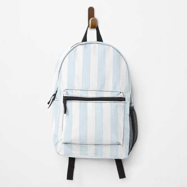 Item preview, Small PALE BLUE and WHITE Vertical STRIPES designed and sold by RachelMacht.