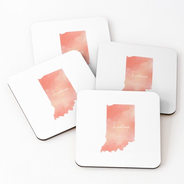 Item preview, Indiana Watercolor (Red) designed and sold by Meganemer4.