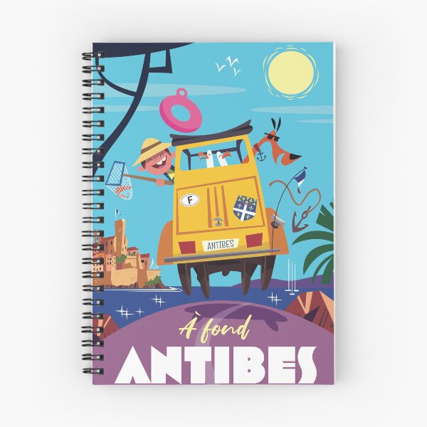 Item preview, Antibes poster designed and sold by Gary Godel.