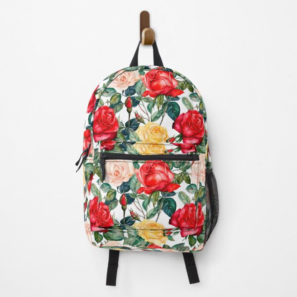 Aperçu de l'œuvre Motif aquarelle vintage de roses créée et vendue par HujiolStudio.