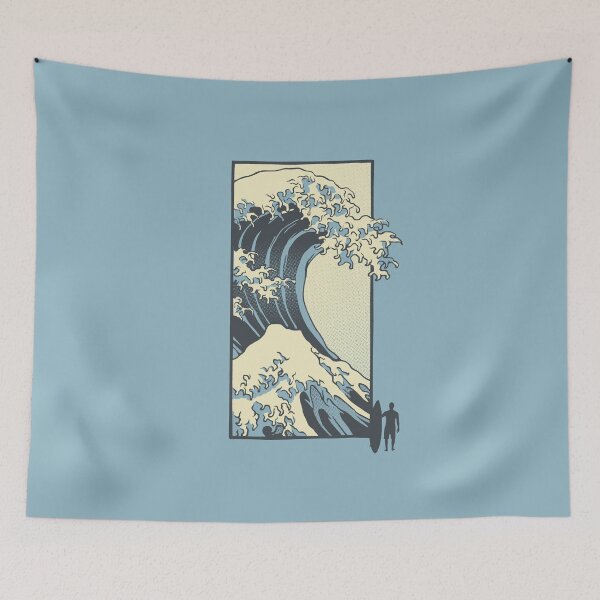 Item preview, Kanagawa Surfer by Tobe Fonseca designed and sold by Tobe Fonseca®.