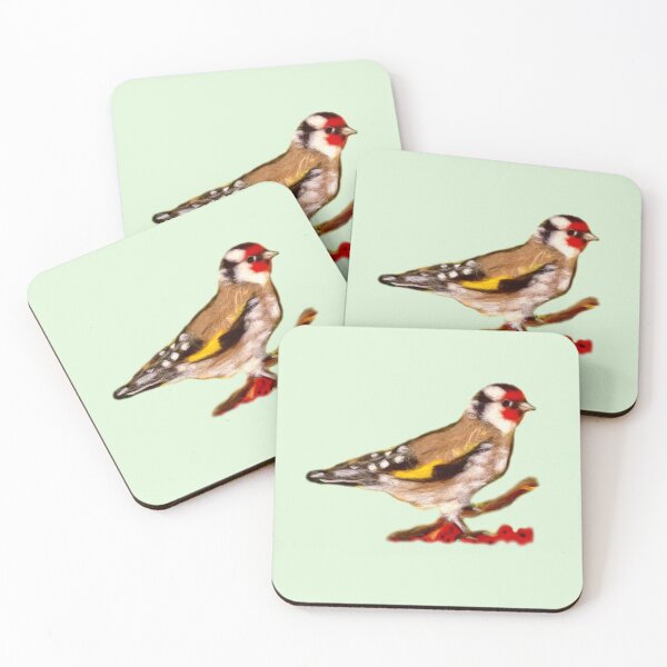 Item preview,  Goldfinch bird, protected species designed and sold by FLEURDELAINE04.