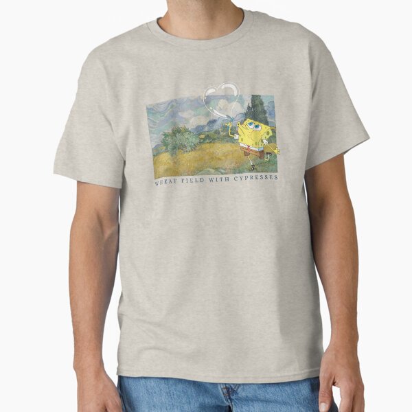 Item preview, SpongeBob SquarePants Wheat Field With Cypresses designed and sold by FifthSun.