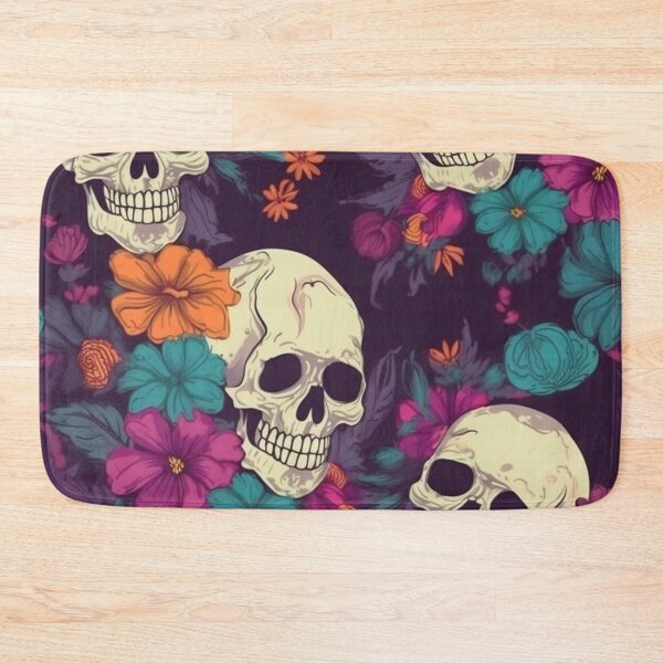 Item preview, Bony Brigade: Whimsical Cartoon Skeletons Pattern #2 designed and sold by Pexelpanoramas.