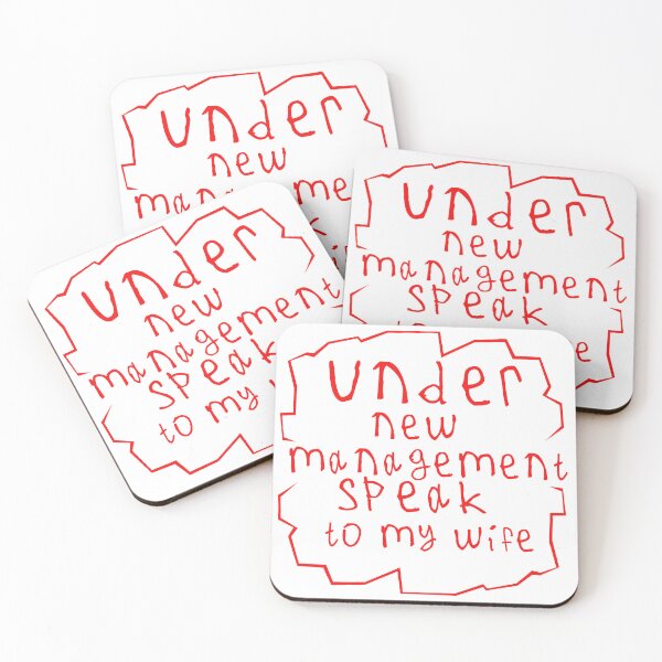 Item preview, Under new management speak to my wife designed and sold by kinpirks.