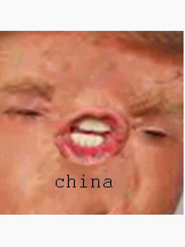 Funny China Donald Trump Meme  by prodesigner2