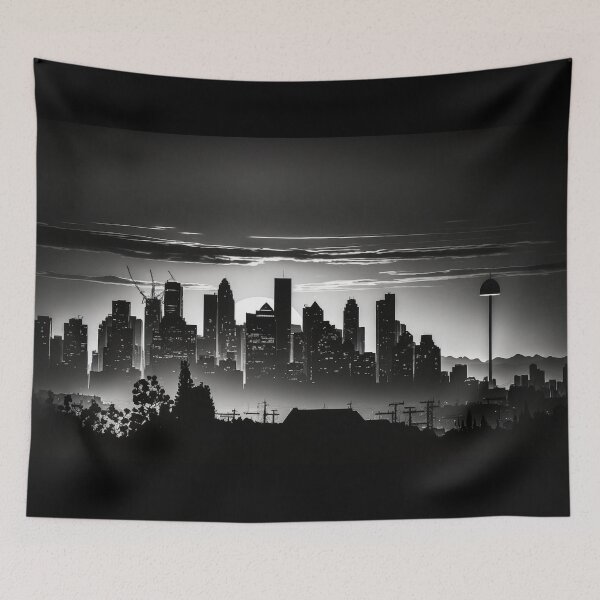 Item preview, Black & White City View designed and sold by TylerBurst.