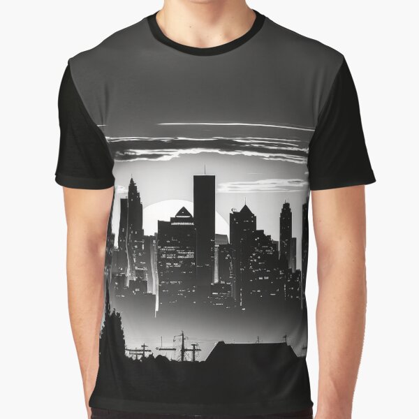 Item preview, Black & White City View designed and sold by TylerBurst.