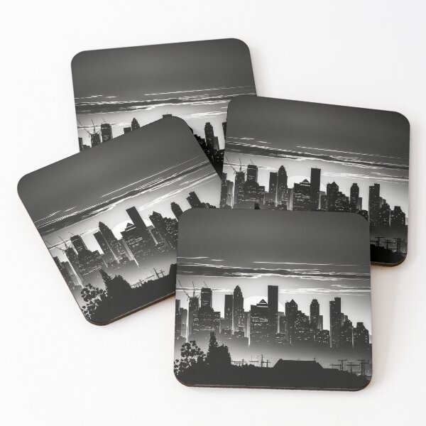 Item preview, Black & White City View designed and sold by TylerBurst.