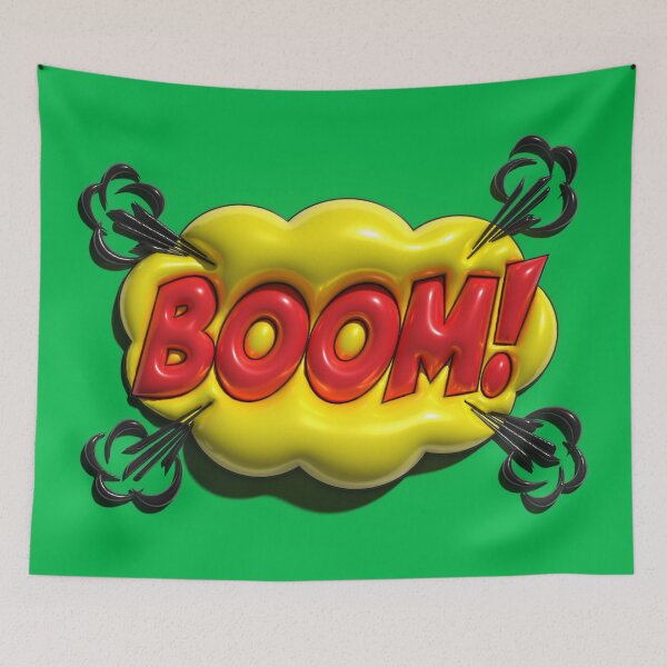 Item preview, Comic Boom Sign designed and sold by millsyb.