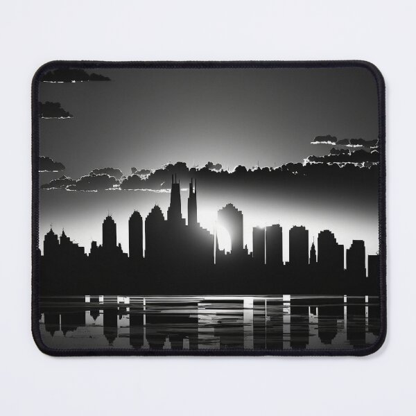 Item preview, Black & White City View designed and sold by TylerBurst.