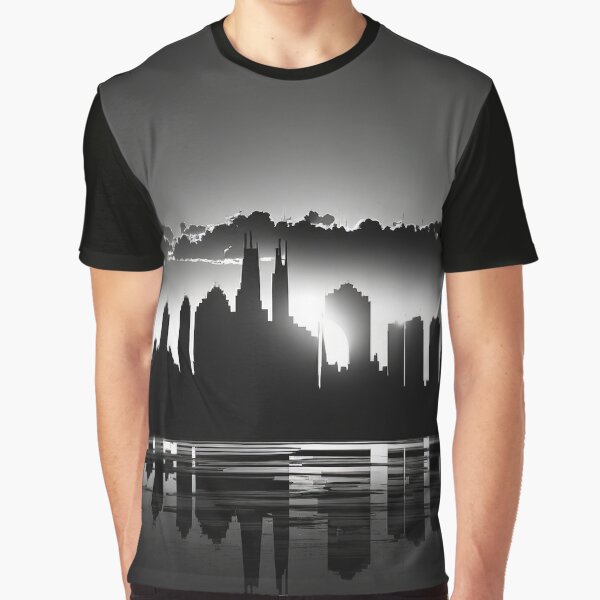 Item preview, Black & White City View designed and sold by TylerBurst.