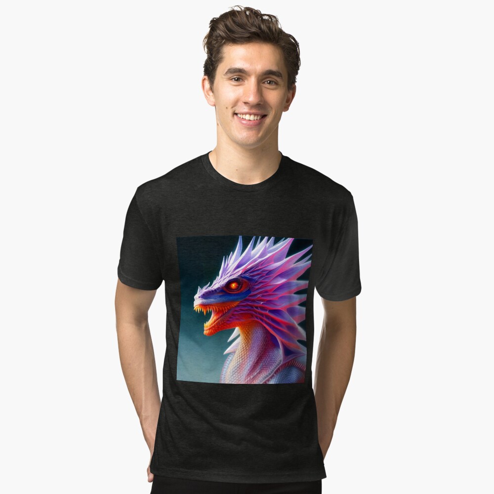 Item preview, Tri-blend T-Shirt designed and sold by dragynrain.