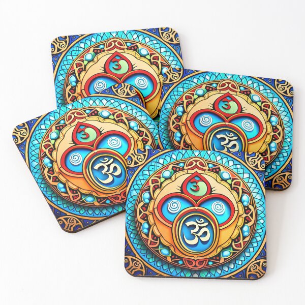 Item preview, Omkar, Art Deco, Vivid colors  designed and sold by SriGem.