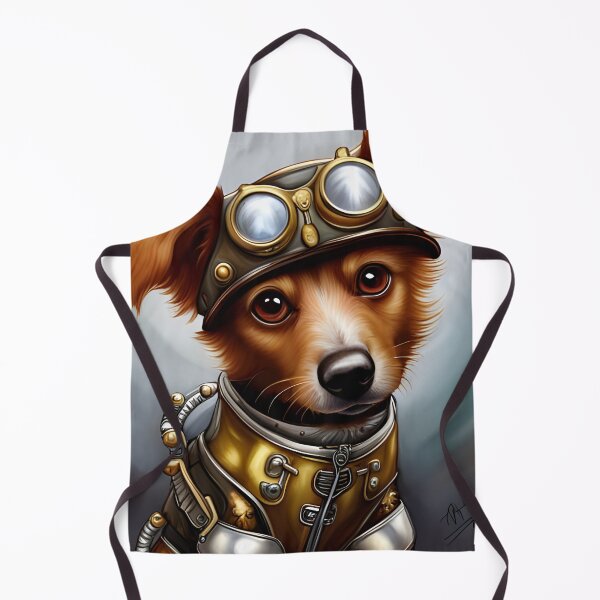 Item preview, Dog in steampunk outfit designed and sold by LisaJaneJackson.