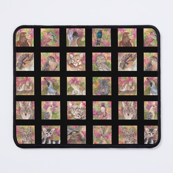 Item preview, Sonoran Desert Life, Desert Animals Medley, Black designed and sold by tracyannholmes.