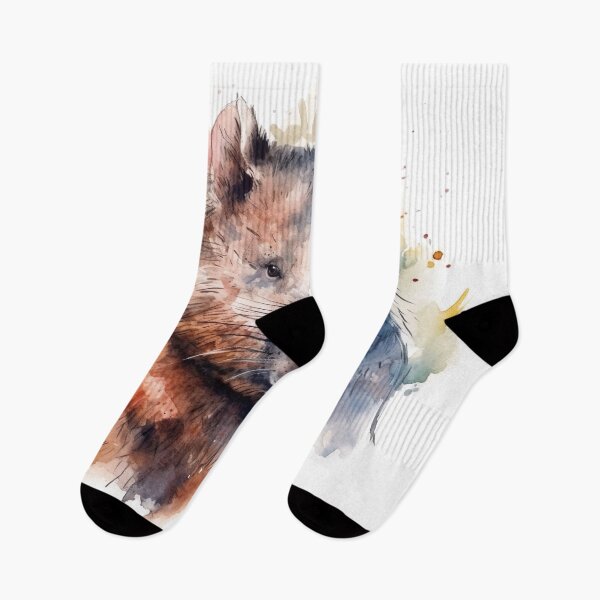 Item preview, Watercolor wash wombat designed and sold by Matt's Artificial Nature.