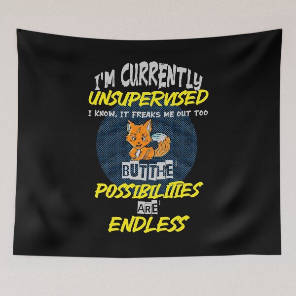 Item preview, I'm currently unsupervised but possibilities are endless designed and sold by bennikaufmann.
