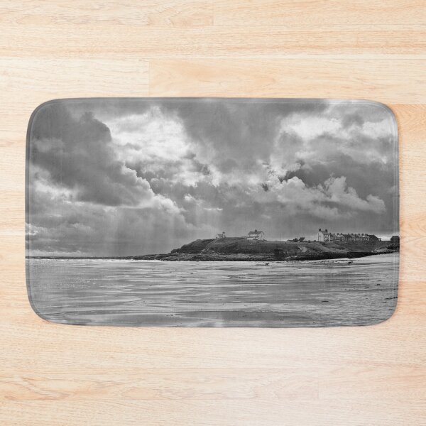 Item preview, Storm clouds over Rocky Island - Monochrome designed and sold by Violaman.