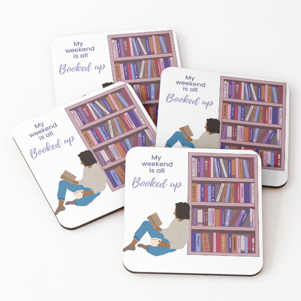 Item preview, My weekend is all booked up Bookworm design designed and sold by SCcreative14.