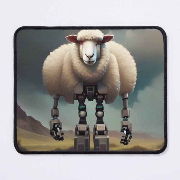 Item preview, Robot-Sheep - Half sheep, half robot designed and sold by SheepAttack.