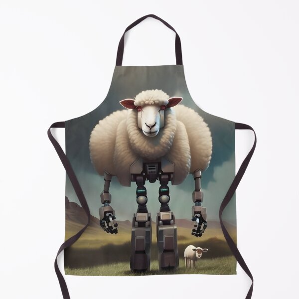 Item preview, Robot-Sheep - Half sheep, half robot designed and sold by SheepAttack.