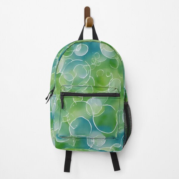 Item preview, Blue and Green Bubbles Seamless Pattern designed and sold by Girly-Universe.