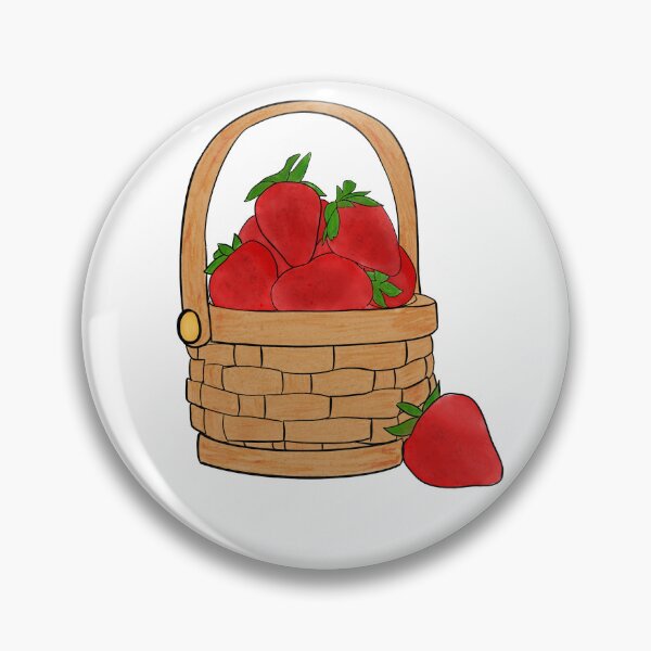 Item preview, Strawberry Basket designed and sold by everlovingbooks.