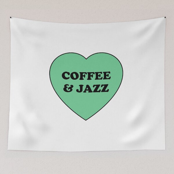 Item preview, COFFEE AND JAZZ -  heart musicians  designed and sold by Inspirationmotivation.