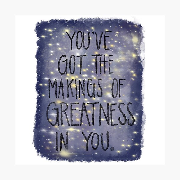 Item preview, You’ve Got the Makings of Greatness—Treasure Planet designed and sold by JAHahn.