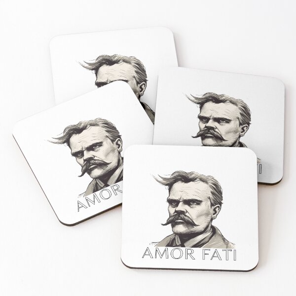 Artikelvorschau, Nietzsche Amor Fati Illustration  entworfen und verkauft von CremisArt.