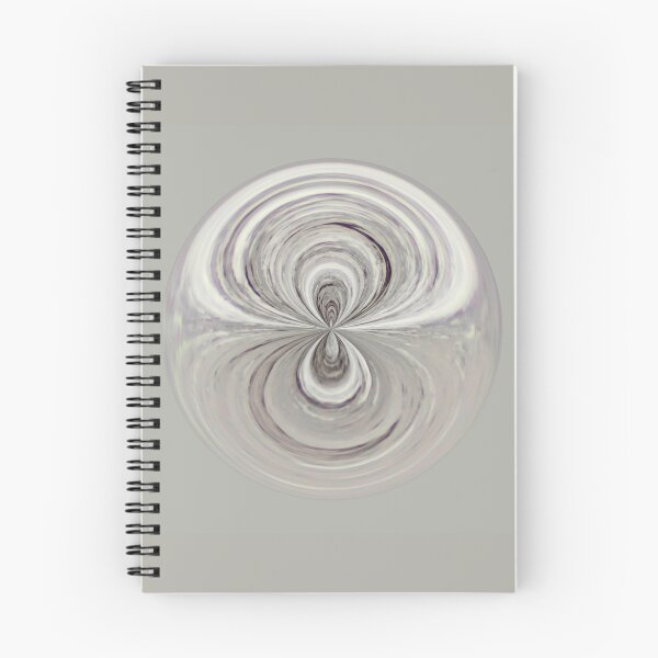 Item preview, Monochrome circle figure eight design designed and sold by KRFNatureGifts.