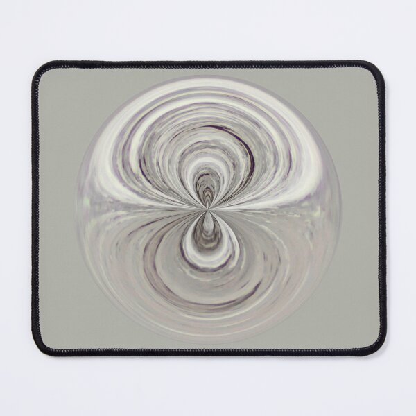Item preview, Monochrome circle figure eight design designed and sold by KRFNatureGifts.