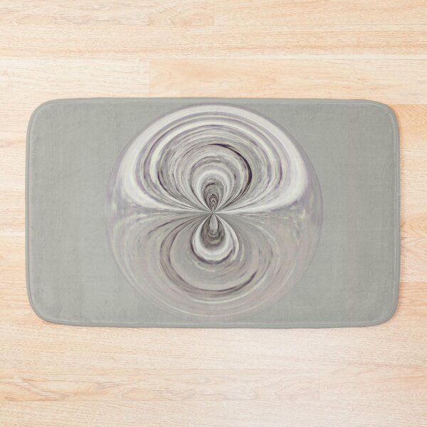 Item preview, Monochrome circle figure eight design designed and sold by KRFNatureGifts.