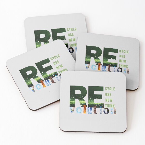 Item preview, Recycle Reuse Renew Rethink Revolution designed and sold by PositiveIdeas.