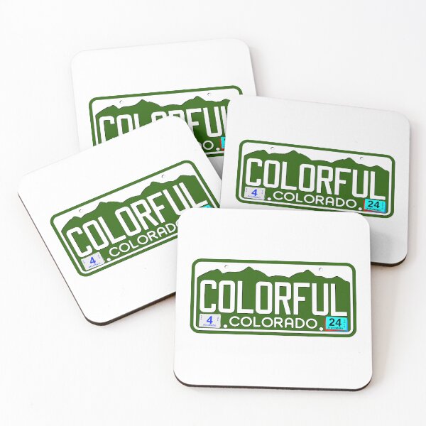 Item preview, Colorado License Plate - COLORFUL COLORADO designed and sold by RonTo.
