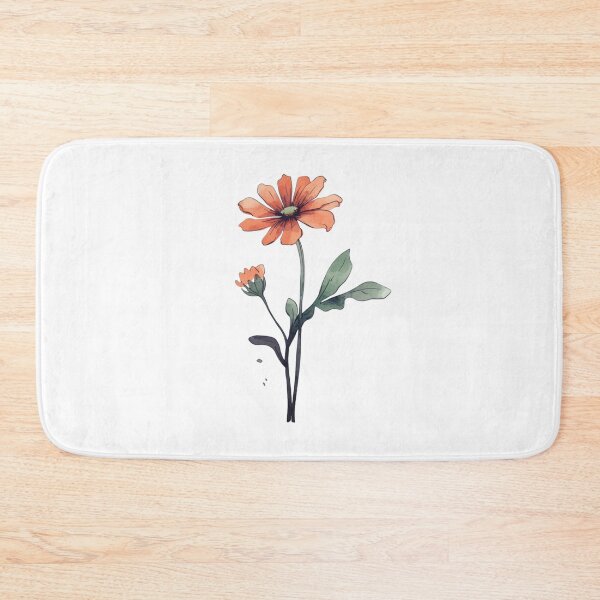 Item preview, Simple Watercolor Flower designed and sold by HandCraftedArt.