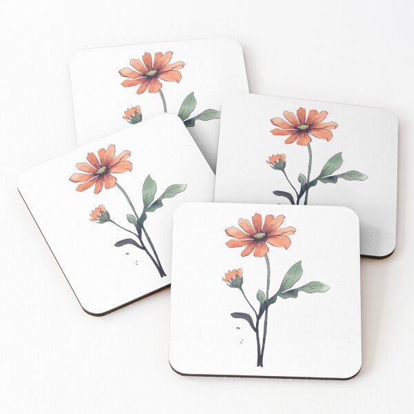 Item preview, Simple Watercolor Flower designed and sold by HandCraftedArt.