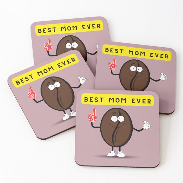 Item preview, Best Mom Ever designed and sold by Cafe-Color.
