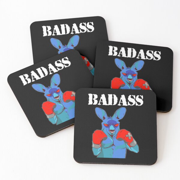 Item preview, Badass Fighter a kangaroo boxing - Beautiful martial arts design designed and sold by ReneMM.