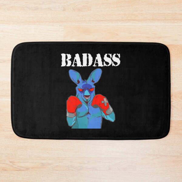 Item preview, Badass Fighter a kangaroo boxing - Beautiful martial arts design designed and sold by ReneMM.