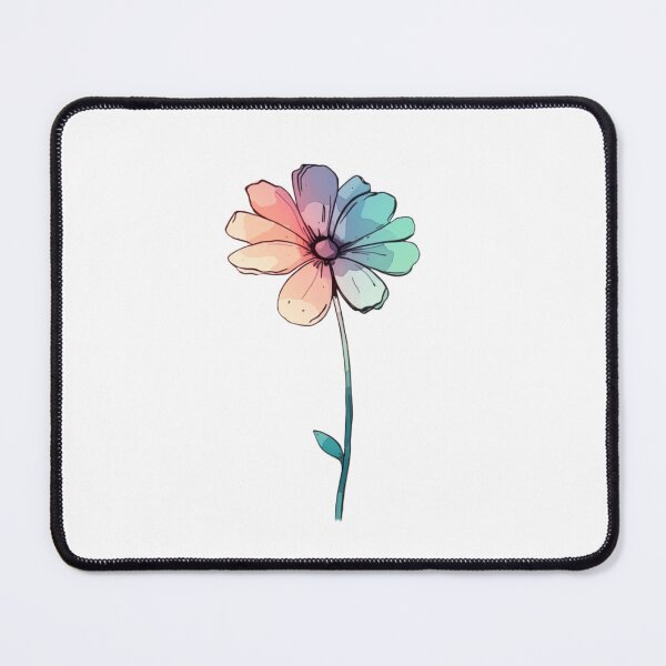 Item preview, Simple Watercolor Flower designed and sold by HandCraftedArt.
